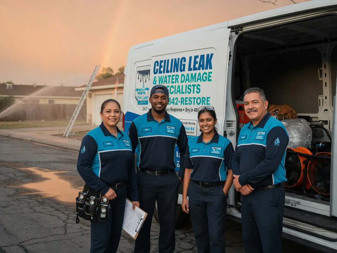 Ceiling Leak Cleanup company in Menomonie, WI
